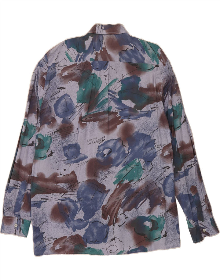 ESPRIT Mens Abstract Pattern Shirt Large Multicoloured Vintage Esprit and Second-Hand Esprit from Messina Hembry 