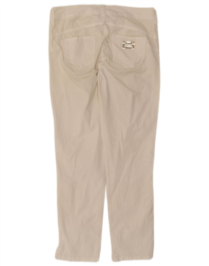 Liu Jo Calça feminina casual slim W30 L27 branca