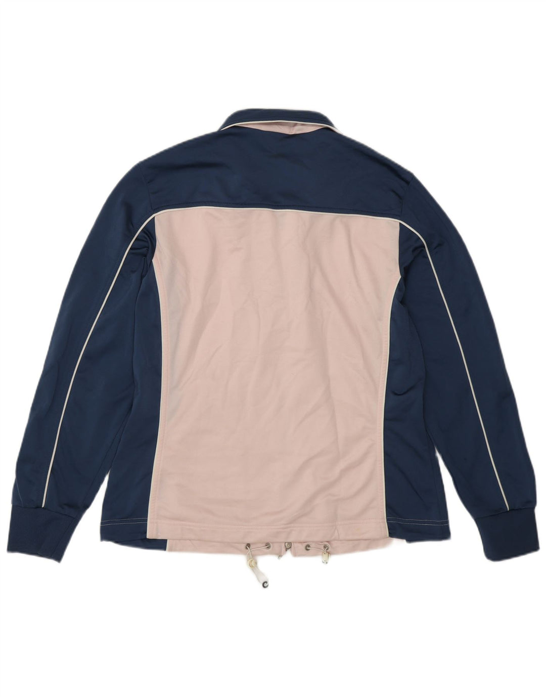 Jaqueta feminina Diadora UK 14 grande azul colorblock poliéster