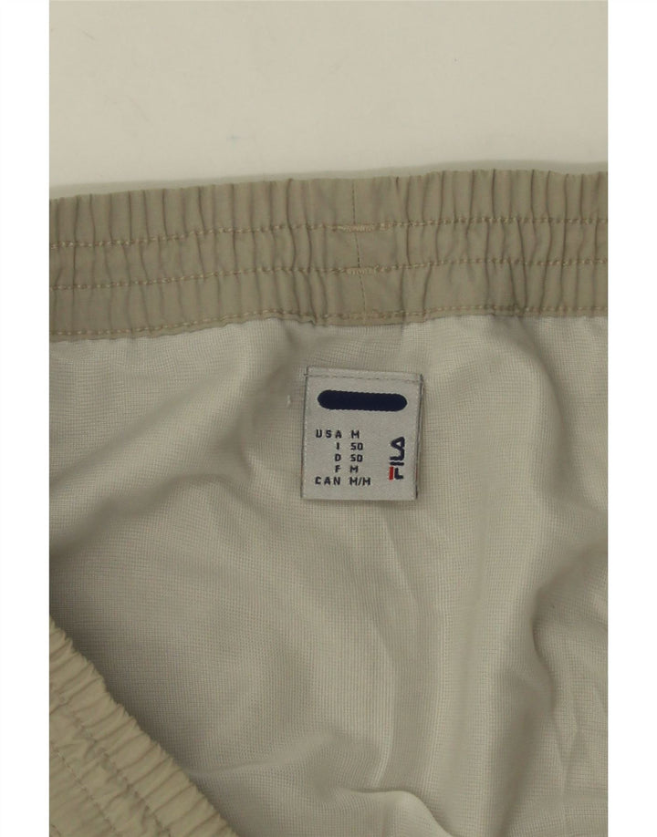 Fila Mens Graphic Sport Shorts Médio Verde Colorblock