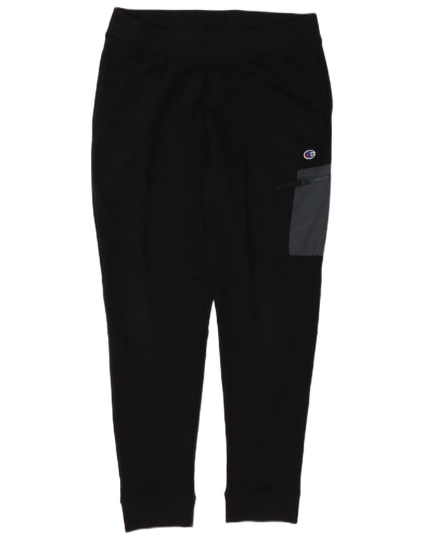Calça esportiva masculina Champion Cargo Joggers médio algodão preto