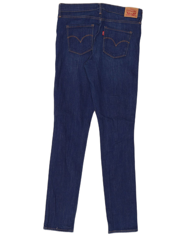 Calça jeans feminina Levi's 311 Shaping Skinny W31 L32 azul marinho algodão