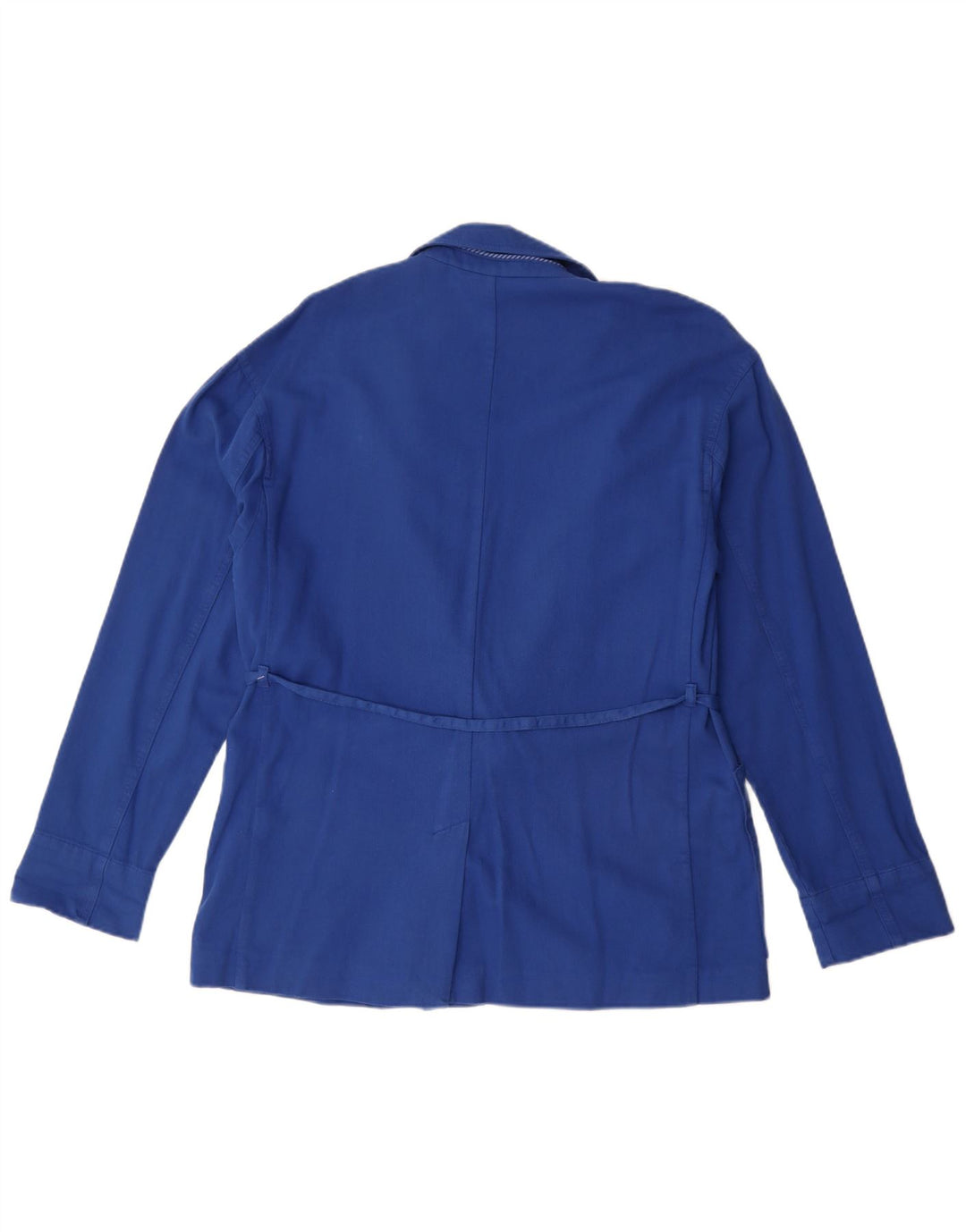 Jaqueta blazer feminina Esprit com 1 botão grande Reino Unido 8 pequena azul