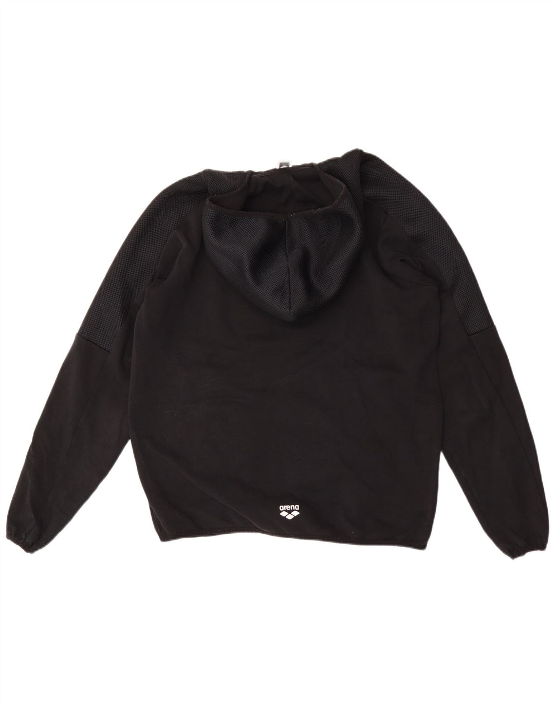 Arena Mens Hoodie Jumper Médio Preto