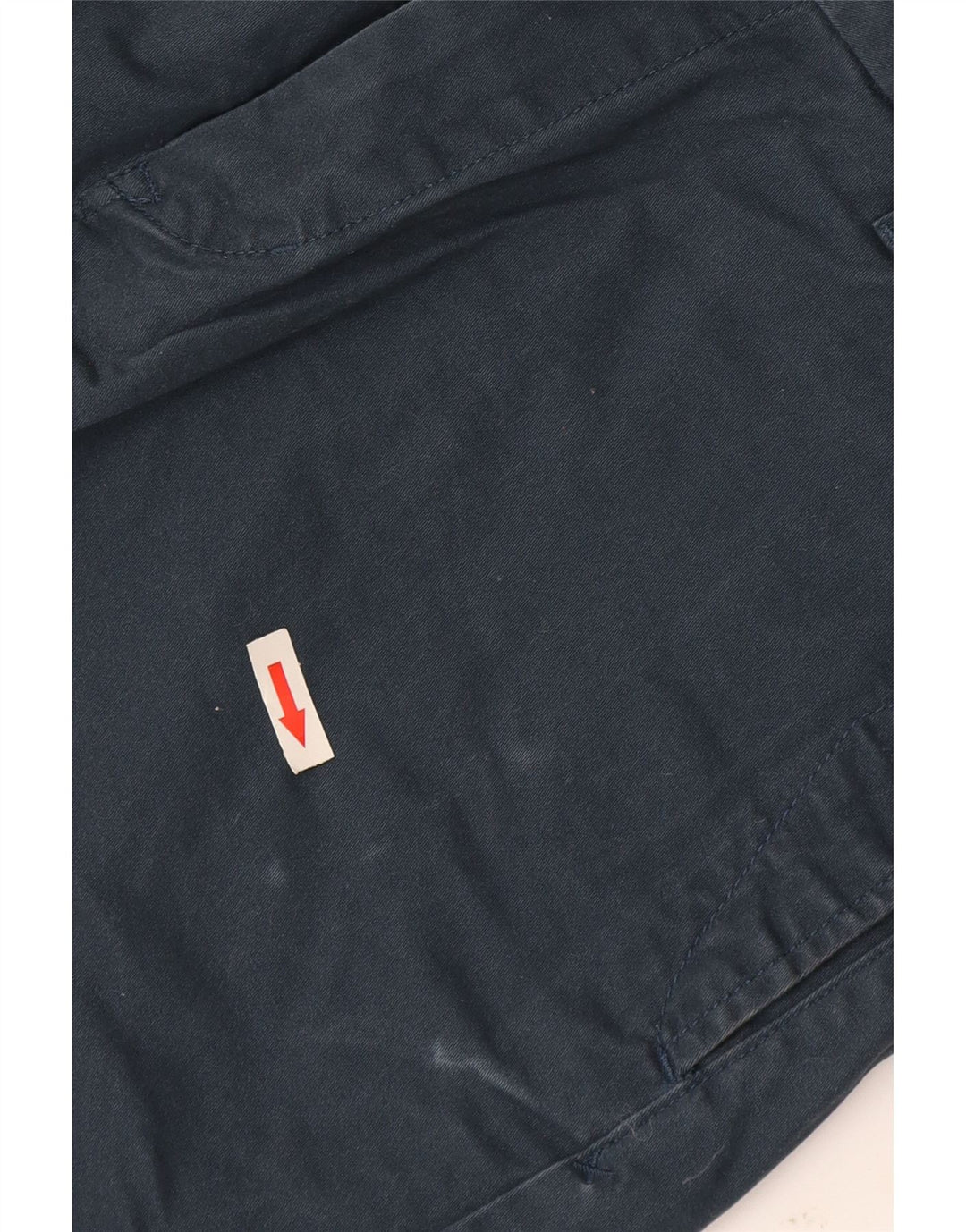 Scotch & Soda Mens Chino Shorts W32 Médio Algodão Azul Marinho