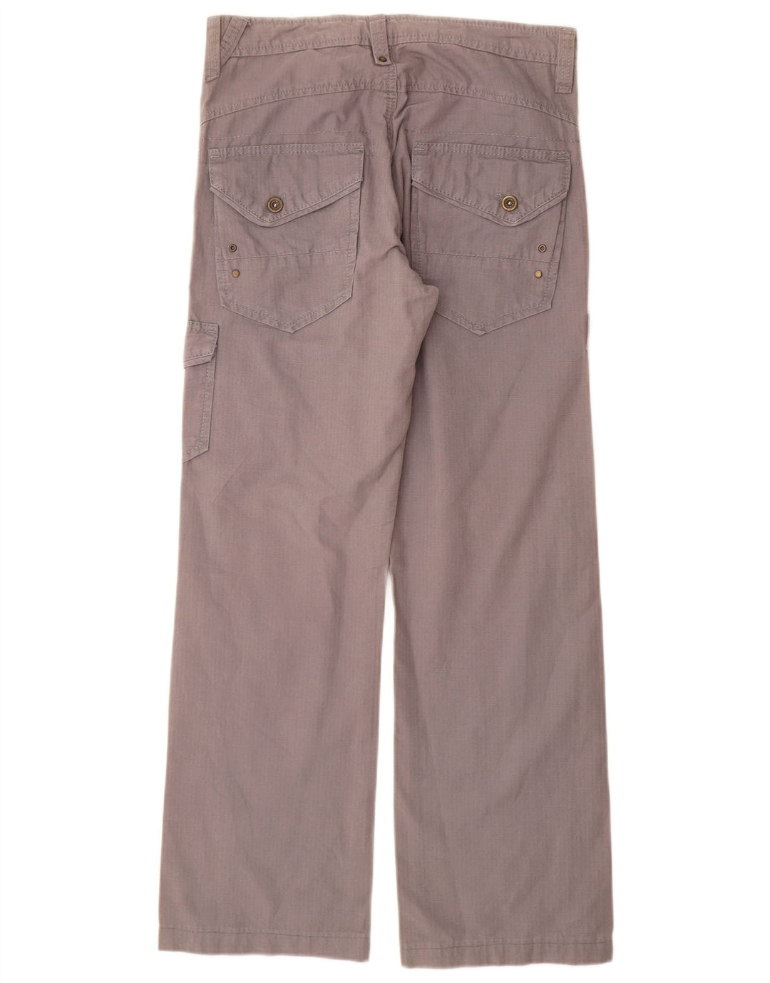 Calça cargo reta masculina Zara EU 40 médio W31 L31 cinza