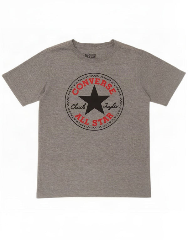 Camiseta Converse Boys Chuck Taylor Graphic Top 10-11 Anos Cinza Médio