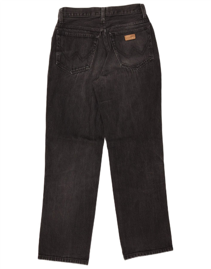 Calça jeans reta masculina WRANGLER Comfort Fit W31 L32 algodão preto