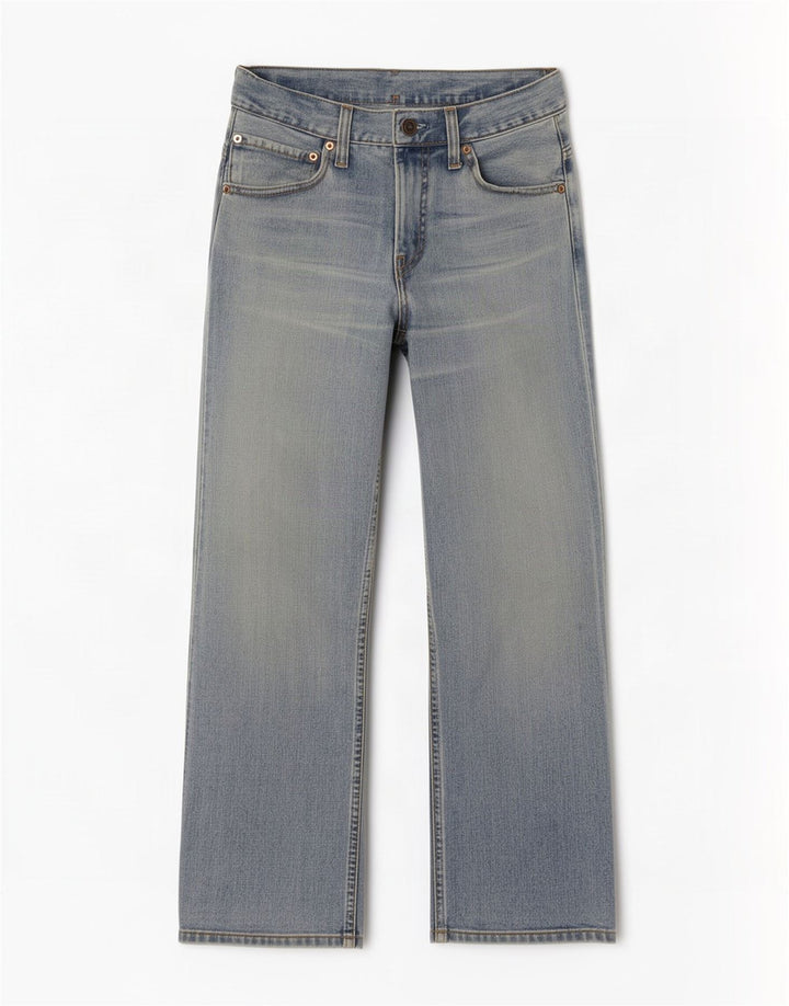 Calça jeans masculina Levi's 507 Slim Bootcut W29 L32 azul algodão