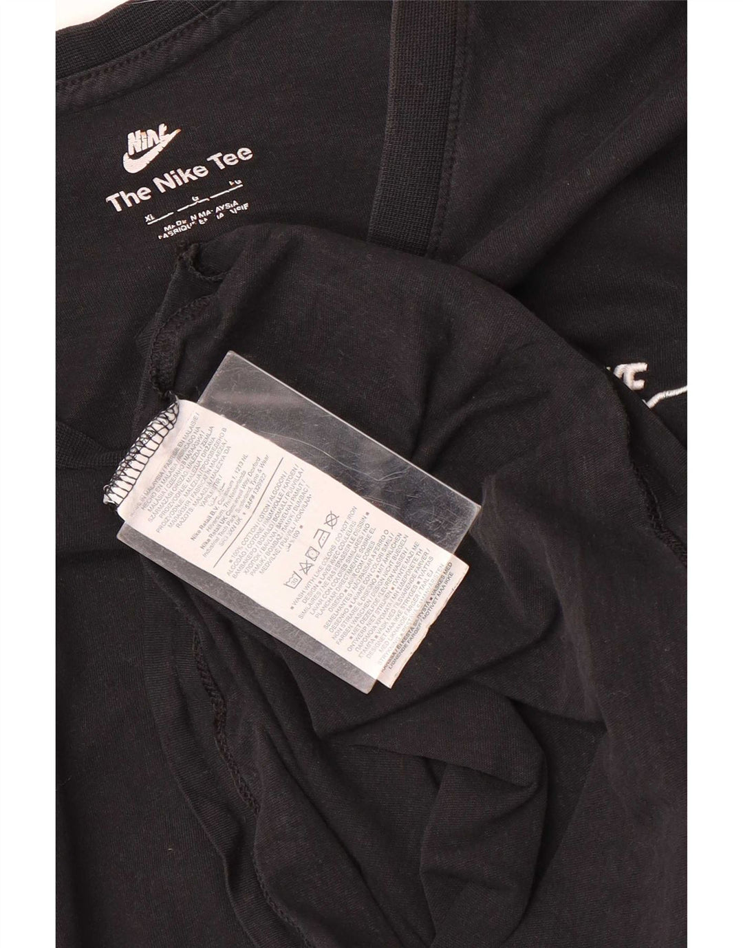 Camiseta masculina Nike Top XL algodão preto