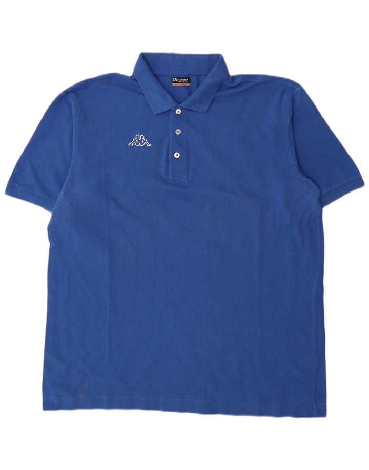 Camisa polo masculina Kappa 3XL algodão azul