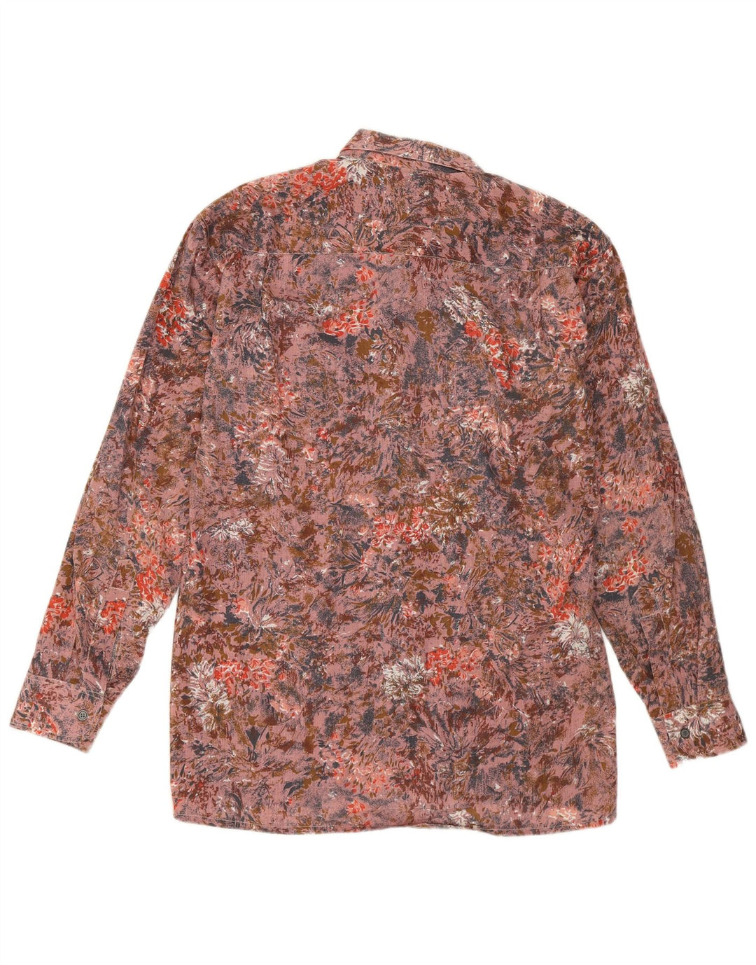 Camisa masculina Saucatuck tamanho 38 médio rosa floral