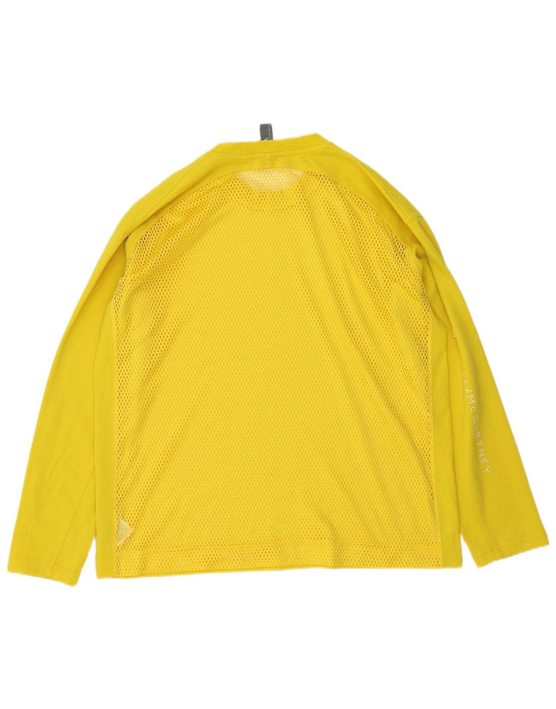 Adidas Mens Top Manga Longa Médio Algodão Amarelo