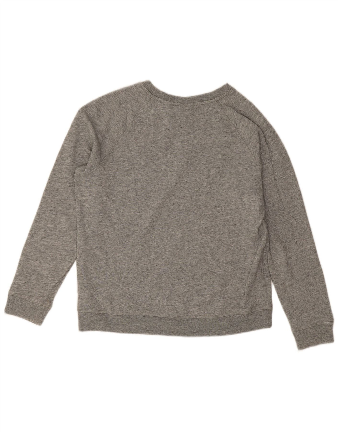 Suéter gráfico feminino Levi's UK 16 grande algodão cinza