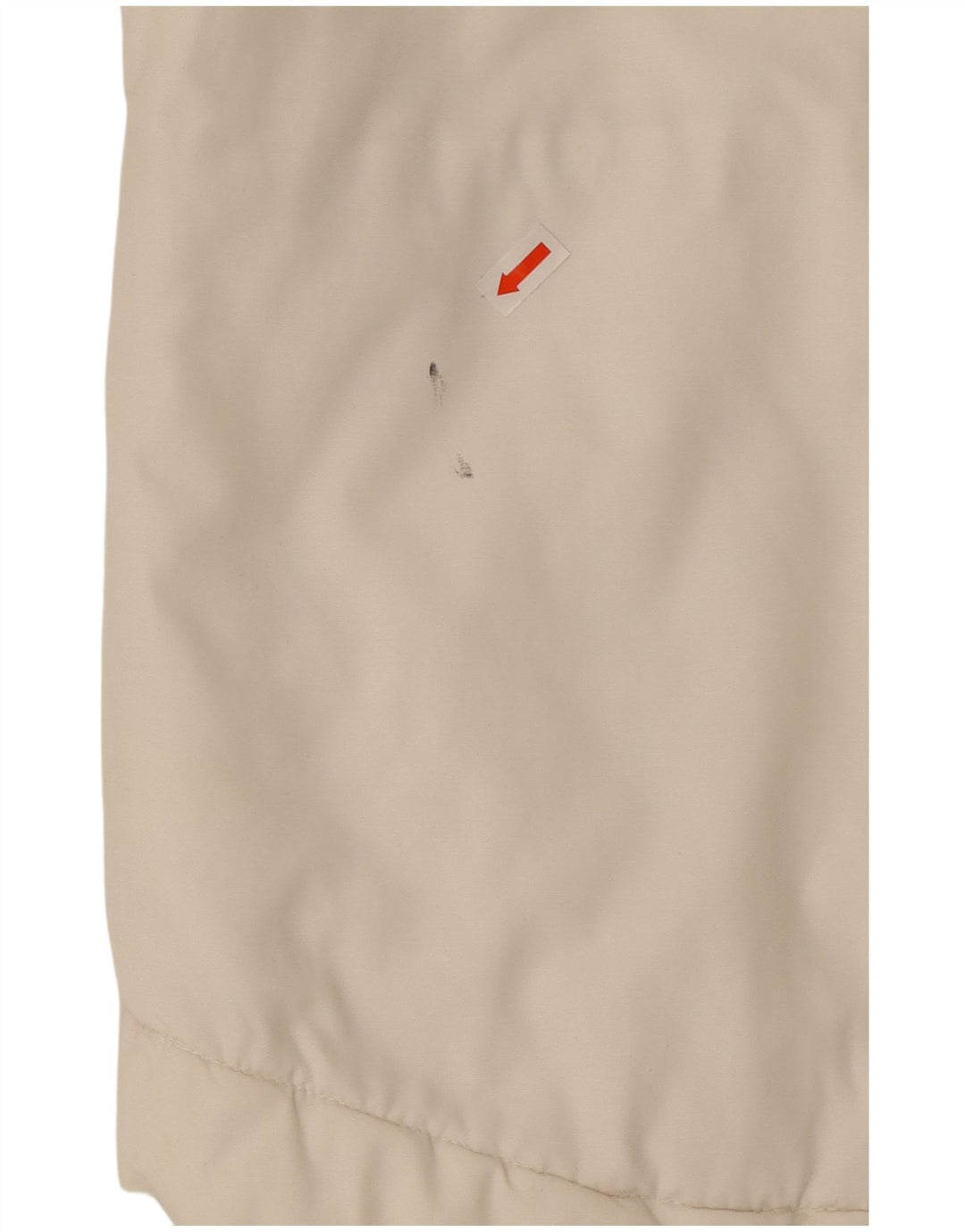 Jaqueta corta-vento feminina Nike UK 4/6 XS algodão branco