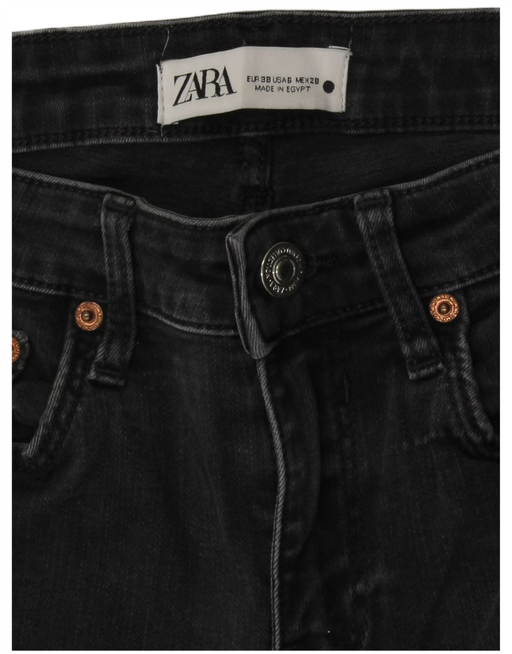 Zara Jeans Skinny Feminino EU 38 Pequeno W28 L26 Cinza