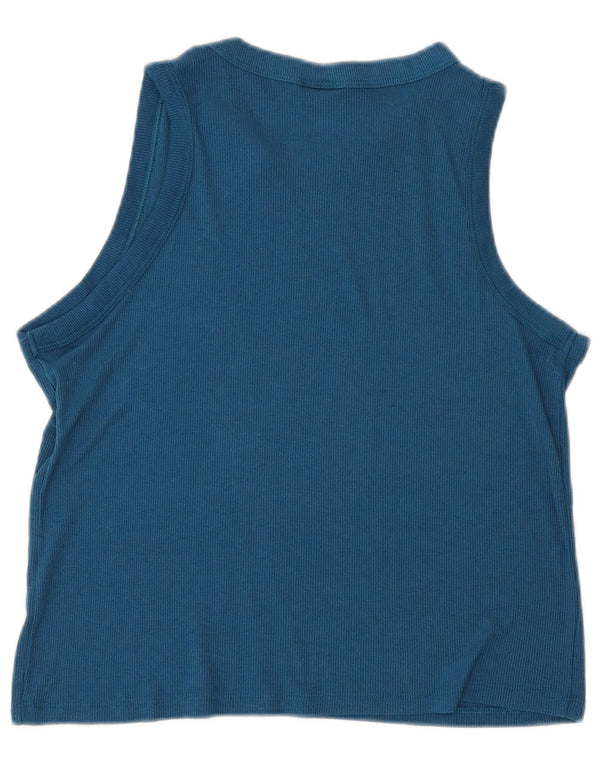 Colete gráfico feminino Champion UK 12 poliéster azul médio