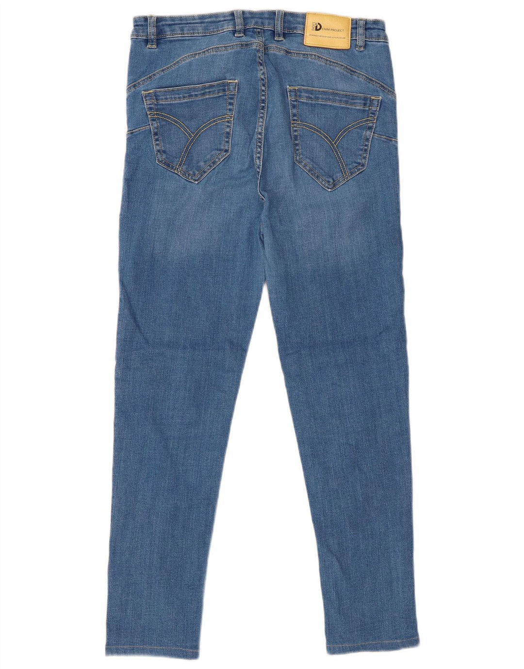 Dack's Mens Jeans Cropped Slim EU 46 Pequeno W30 L26 Azul Algodão