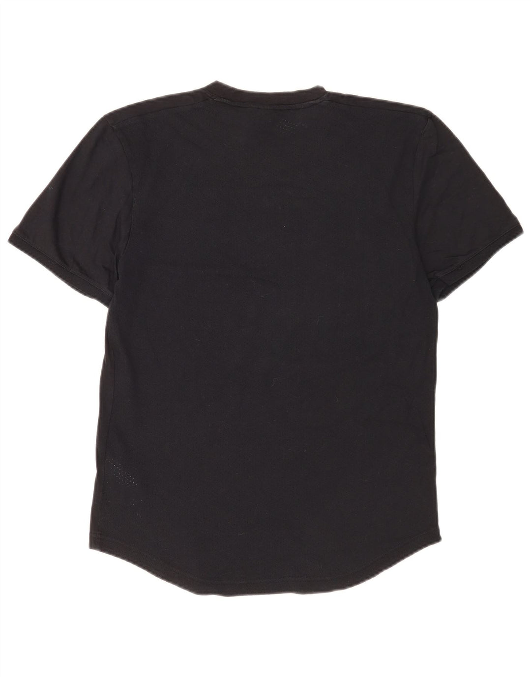 ADIDAS Mens Graphic T-Shirt Top Pequeno Algodão Preto