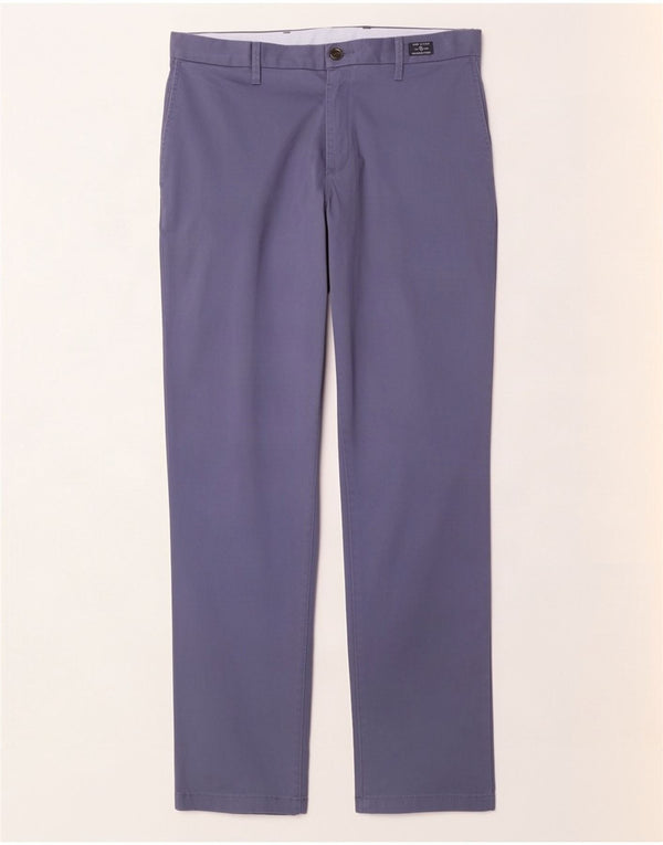 Tommy Hilfiger Calça Chino Masculina Reta W36 L32 Algodão Azul