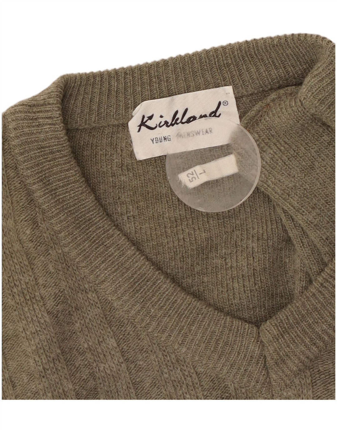 Regata masculina KIRKLAND com colete IT 52 grande bloco colorido cáqui