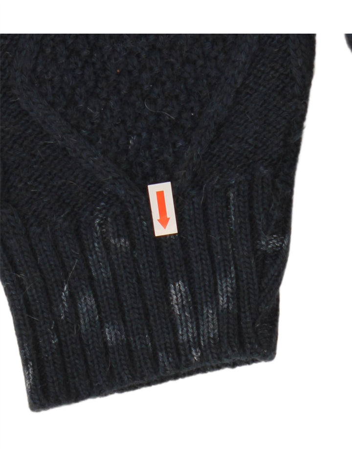 Suéter masculino Invicta com gola redonda, médio azul marinho Fair Isle
