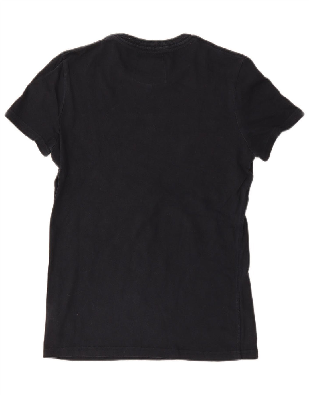 Superdry camiseta masculina gráfica top pequeno algodão azul marinho