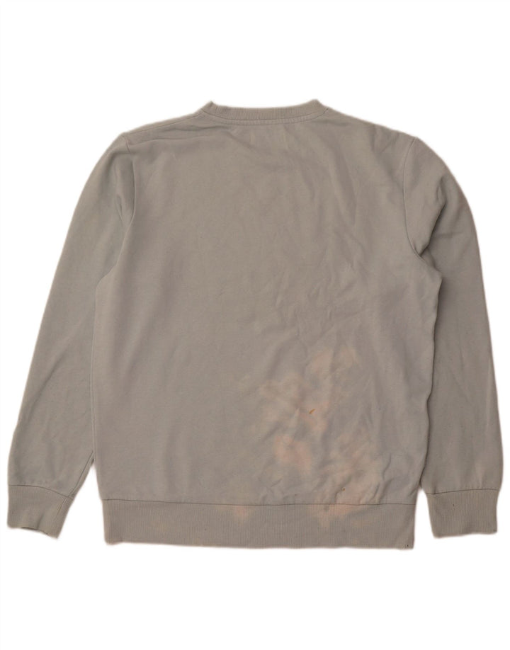 Suéter gráfico masculino JACK & JONES grande azul