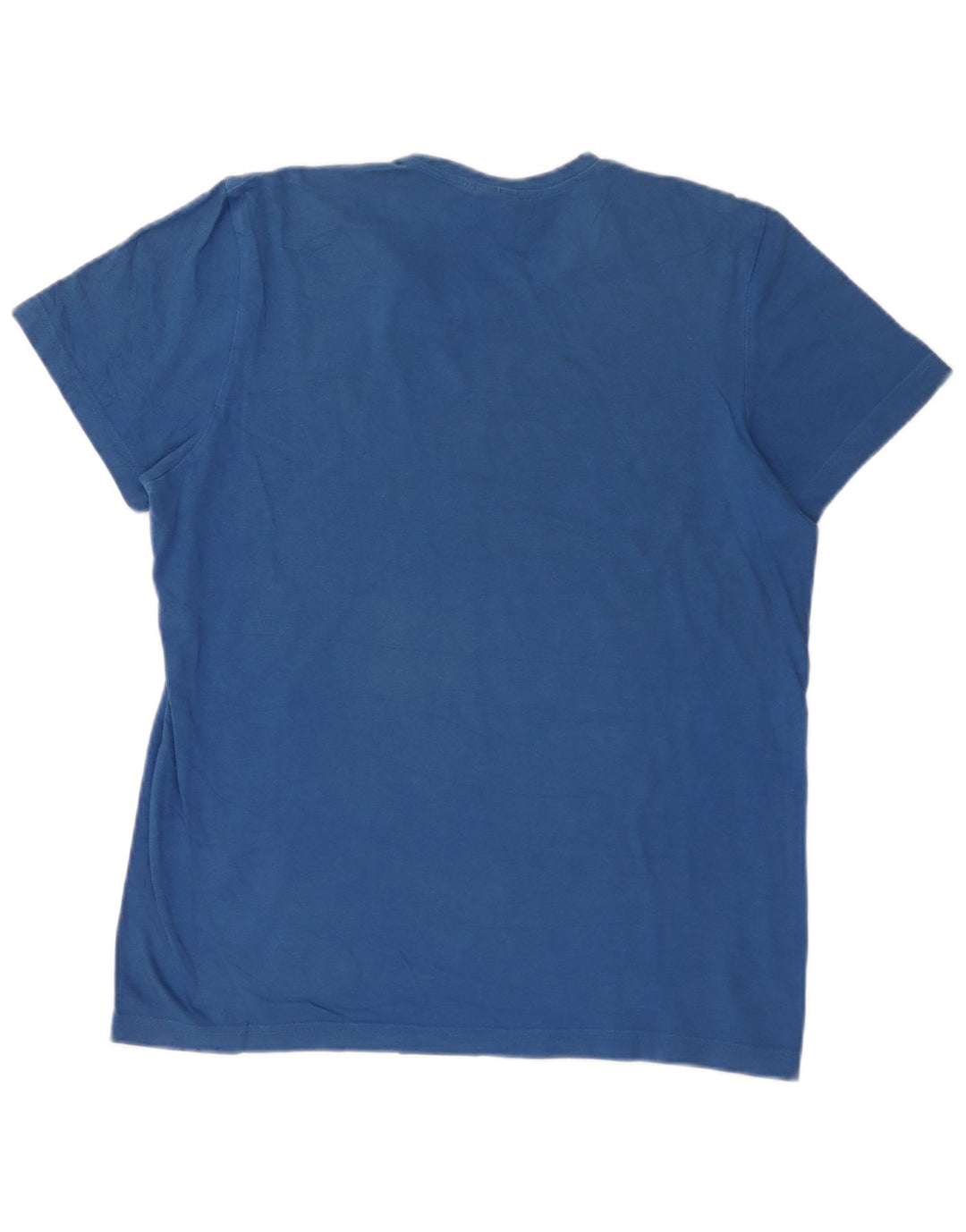 Adidas Camiseta Masculina Graphic Top Grande Algodão Azul