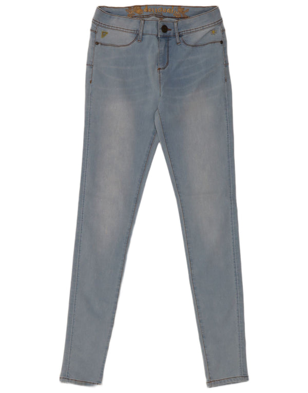 Desigual Jeans Skinny Feminino W27 L31 Azul