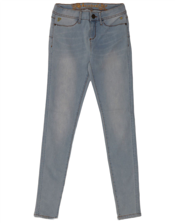 Desigual Jeans Skinny Feminino W27 L31 Azul
