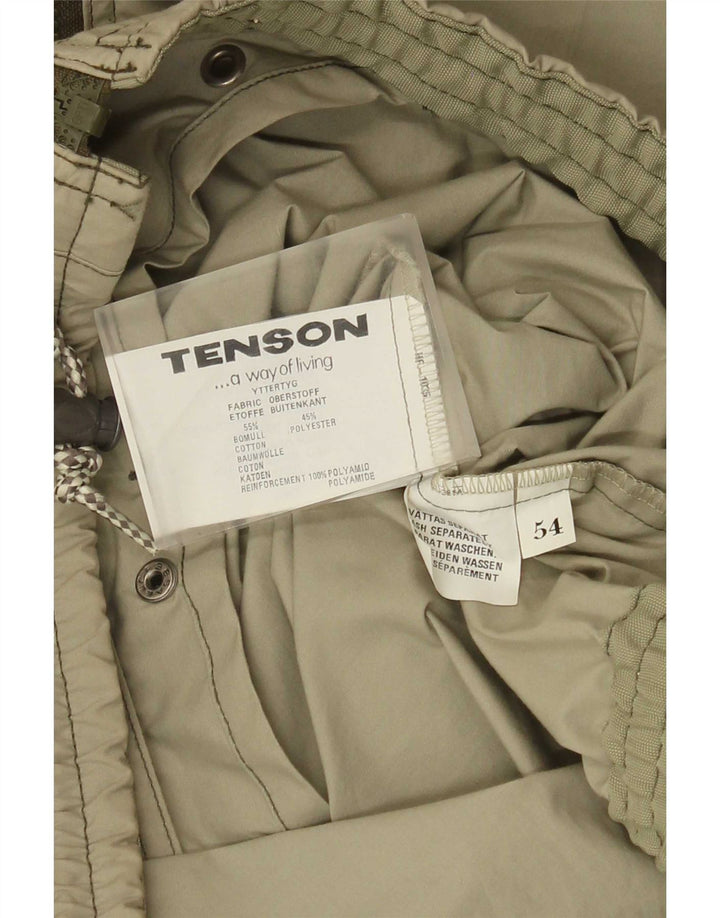 Jaqueta bomber masculina Tenson EU 54 2XL algodão cáqui