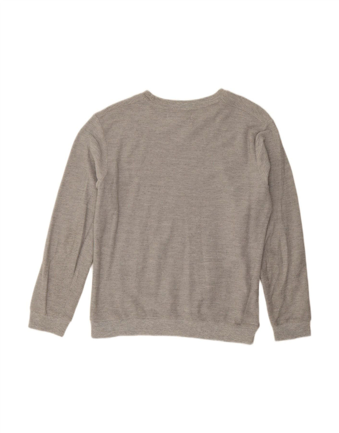 ZARA moletom masculino jumper médio cinza algodão