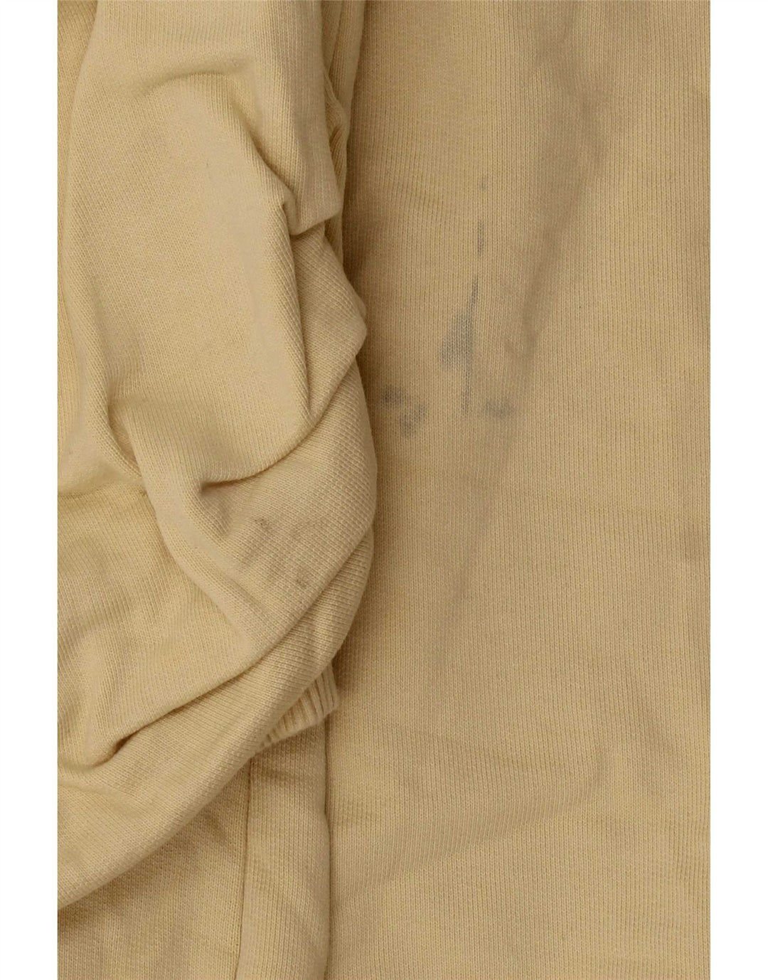 Zara moletom feminino jumper UK 14 algodão amarelo médio