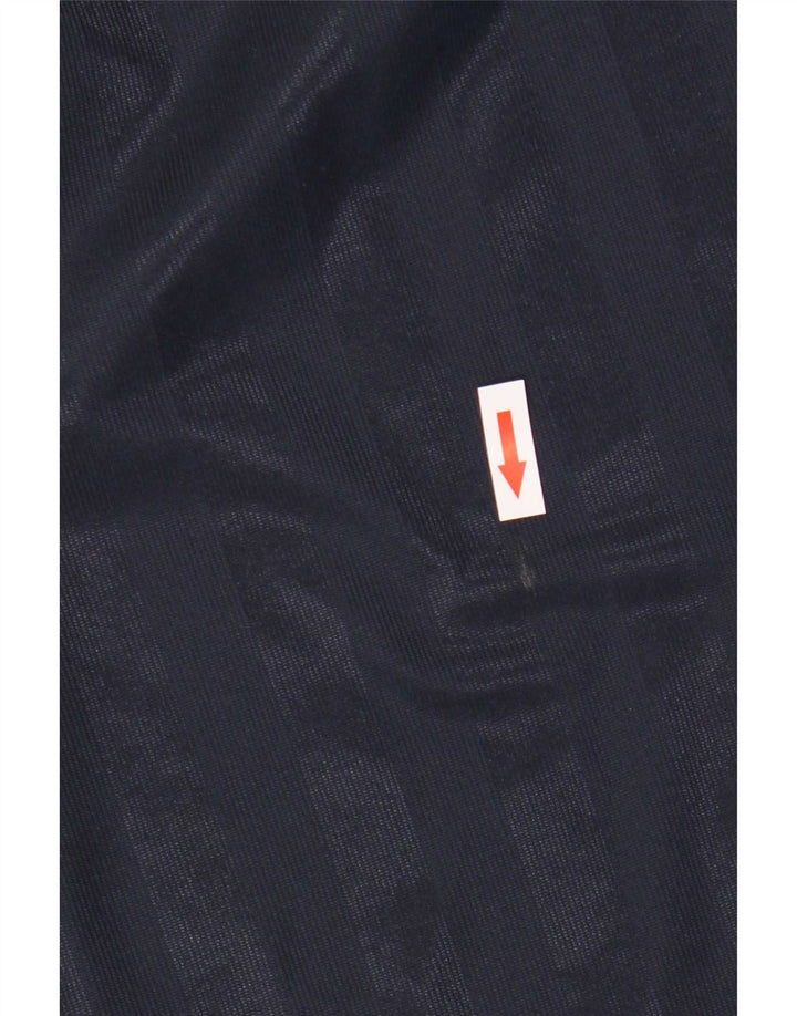Shorts esportivos masculinos Nike Dri Fit médio poliéster listrado azul marinho