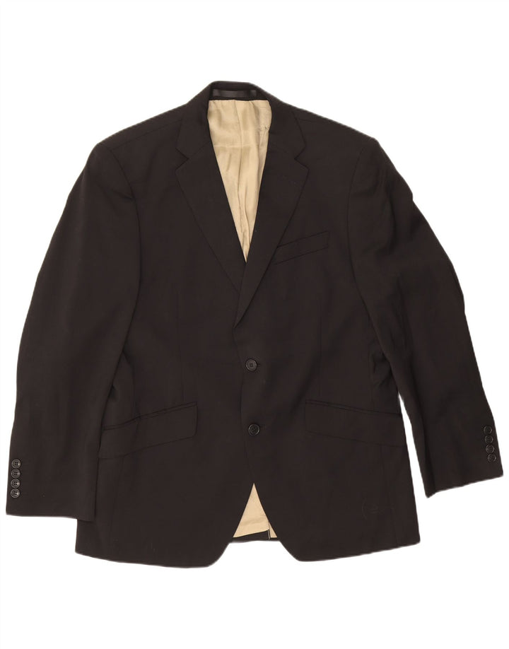 Jaqueta Blazer Marks & Spencer Masculina Autograph 2 Botões Reino Unido 38 Médio Preto