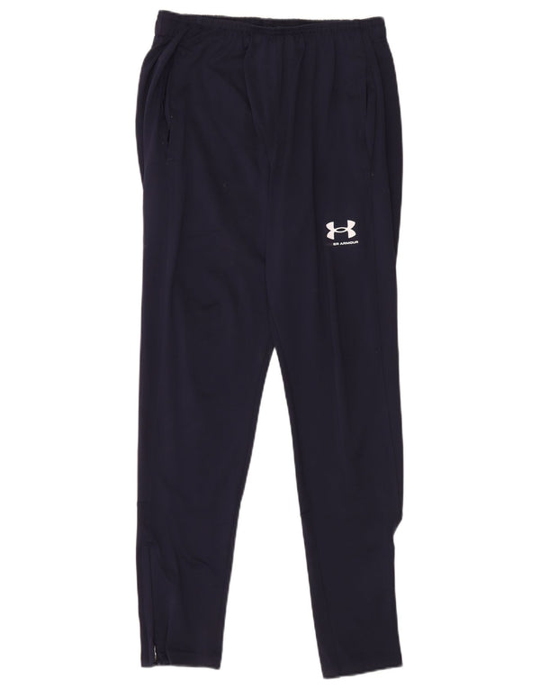 Calça de treino masculina Under Armour médio azul marinho poliéster