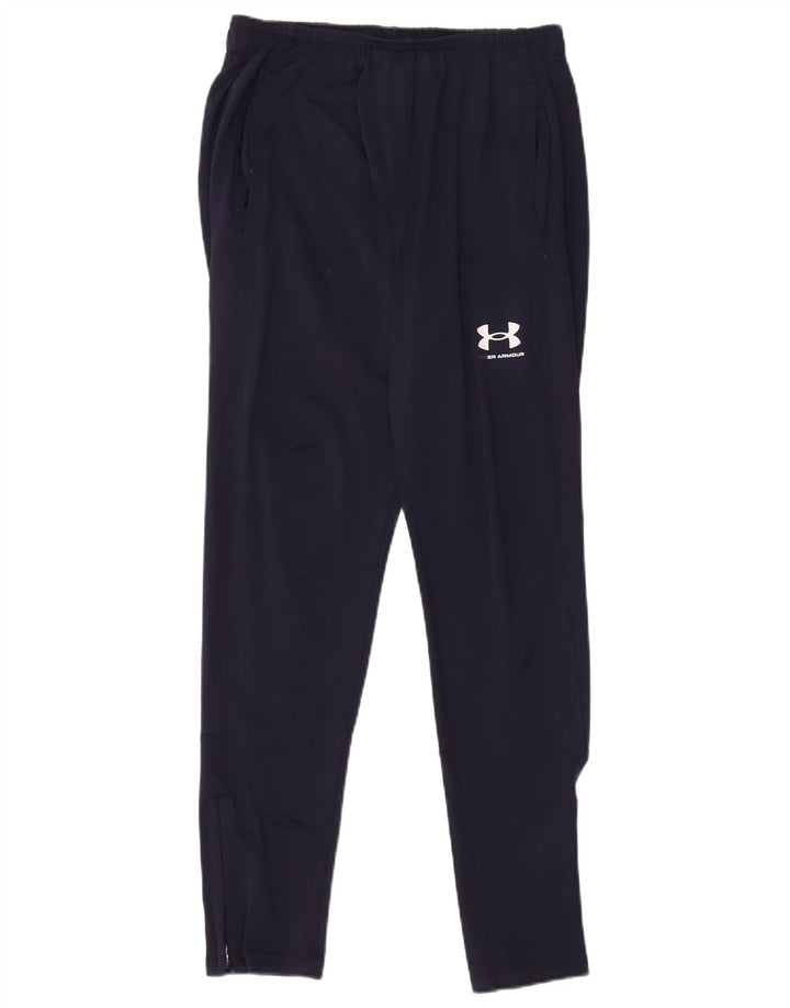 Calça de treino masculina Under Armour médio azul marinho poliéster
