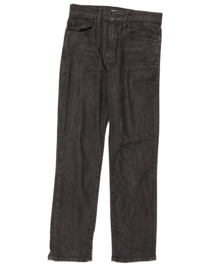 Calça jeans feminina Levi's 724 High Rise Straight W27 L27 cinza