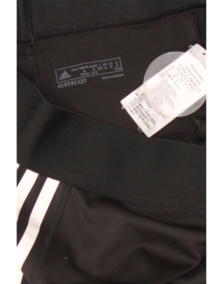 Leggings Adidas Aeroready Femininas UK 12/14 Médio Preto Poliéster