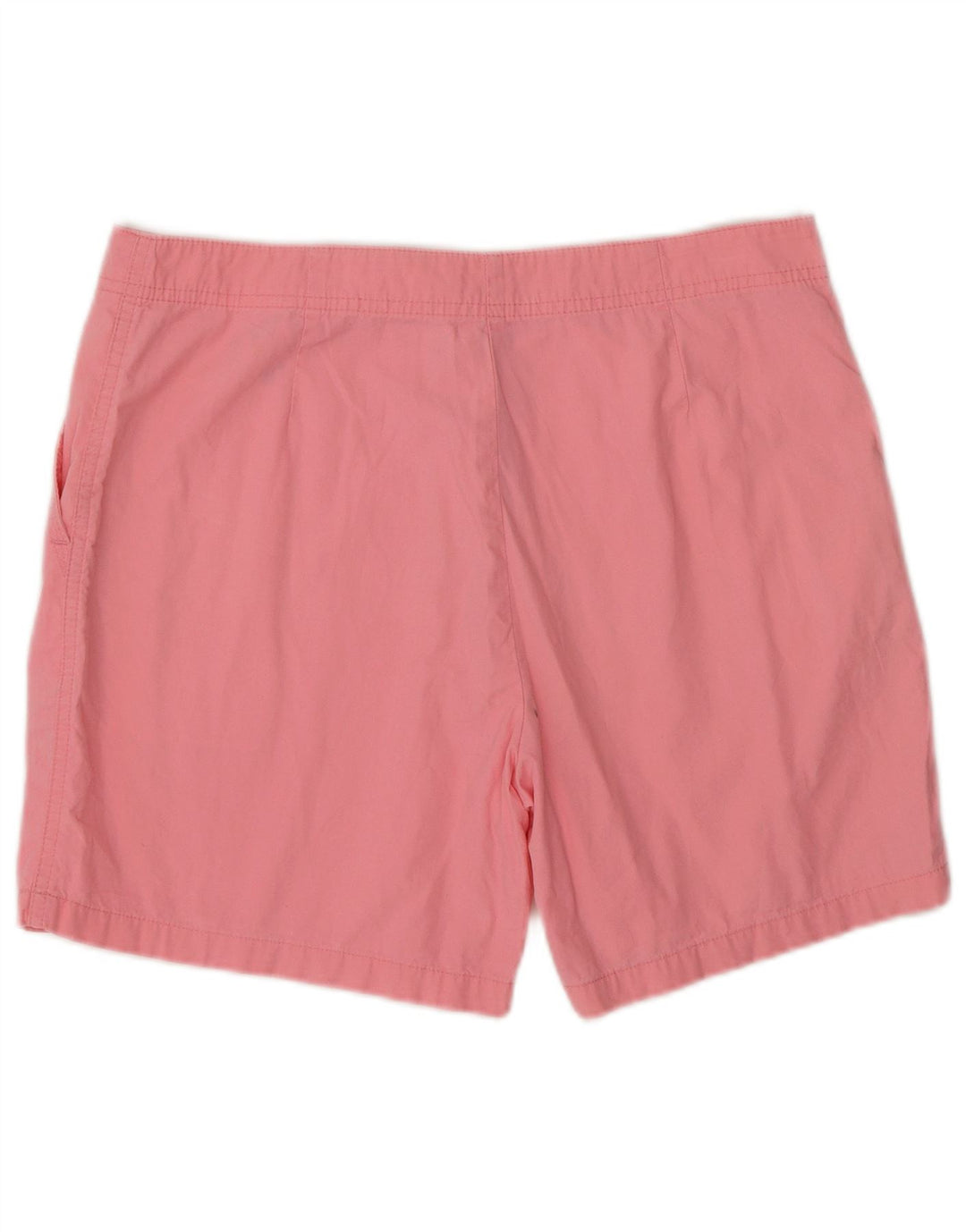 Shorts casuais femininos Marks & Spencer Reino Unido 12 médio W32 algodão rosa