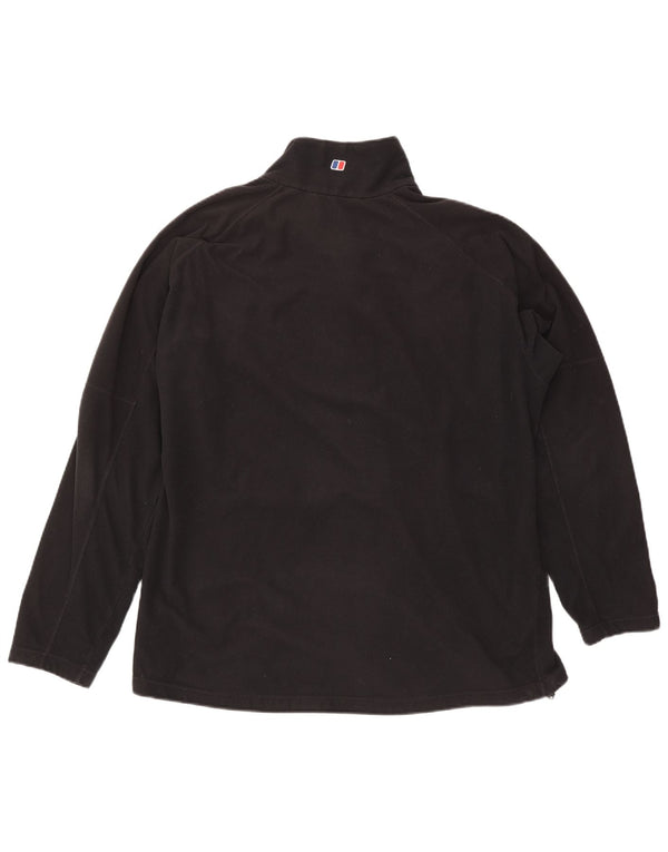 Jaqueta de lã masculina Berghaus UK 44 2XL poliéster preto