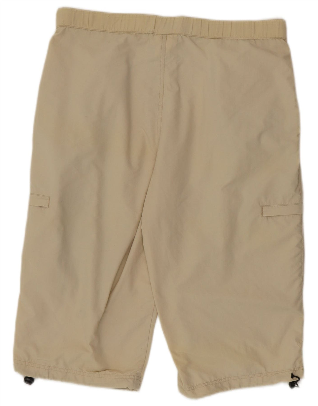 Shorts Cargo Masculino Asics W34 Grande Poliamida Bege