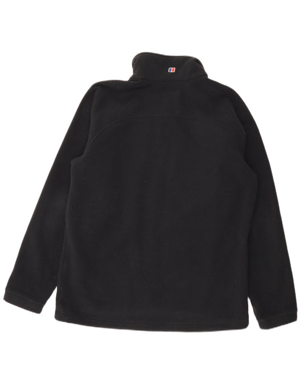 Jaqueta de lã masculina Berghaus UK 42 XL poliéster preto