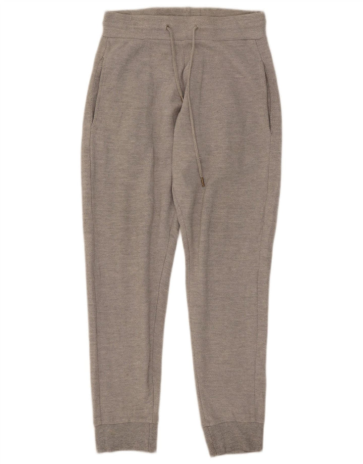 Zara Calça de treino masculina Joggers pequeno cinza