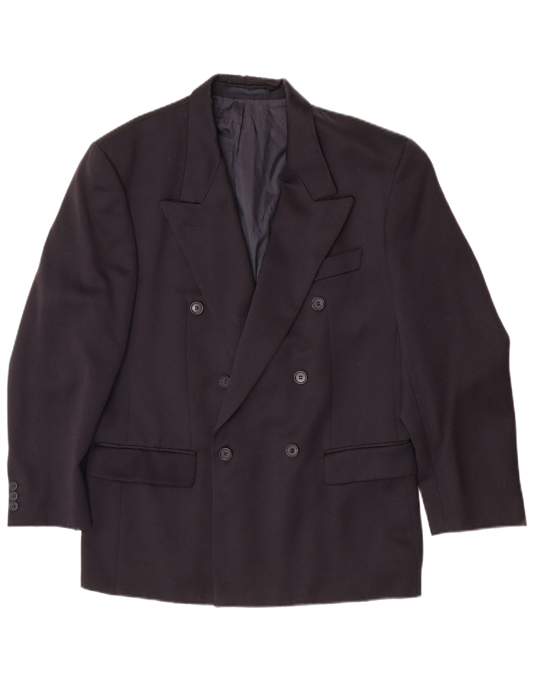 Jaqueta Blazer Masculina Hugo Boss Double Breasted EU 48 Médio Azul Marinho