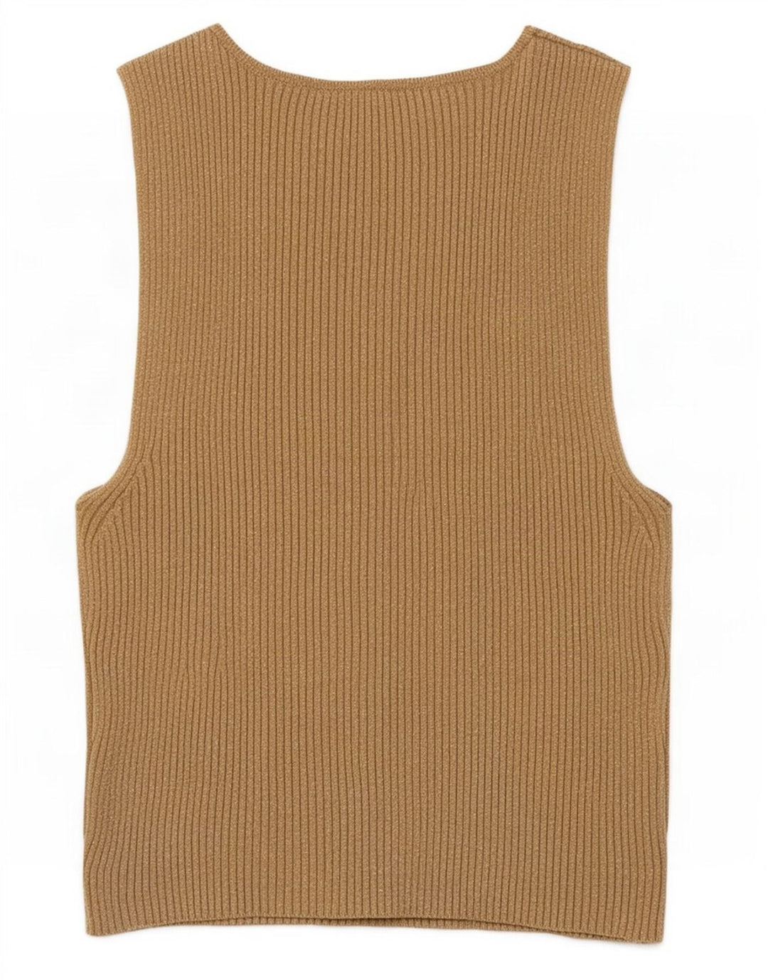 Zara Womens Crop Vest Top Reino Unido 8 Pequeno Bege