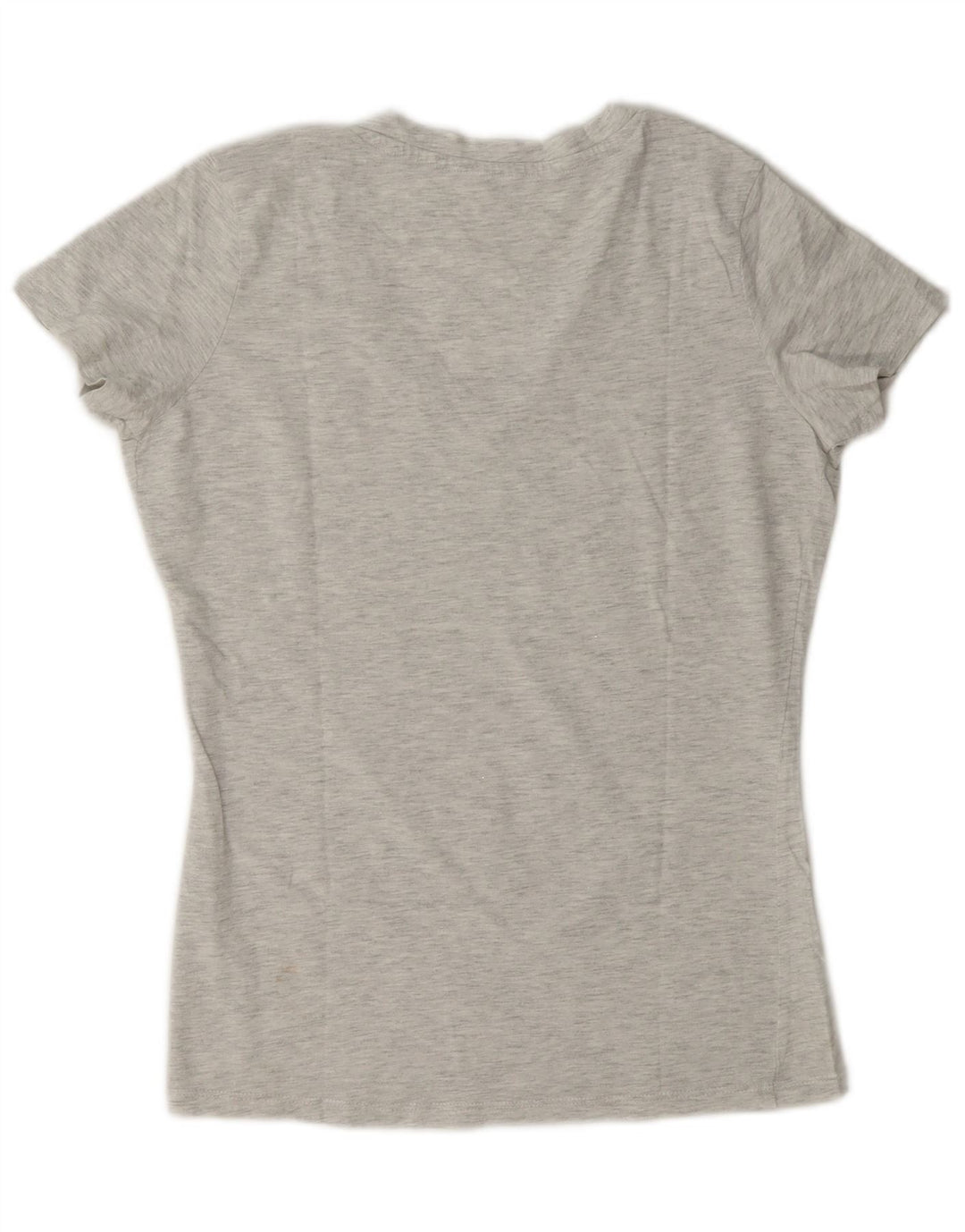 Camiseta feminina Guess com estampa gráfica UK 14 cinza médio manchado