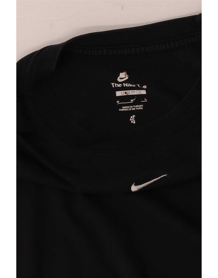 Camiseta masculina Nike Loose Fit Top Médio Preto