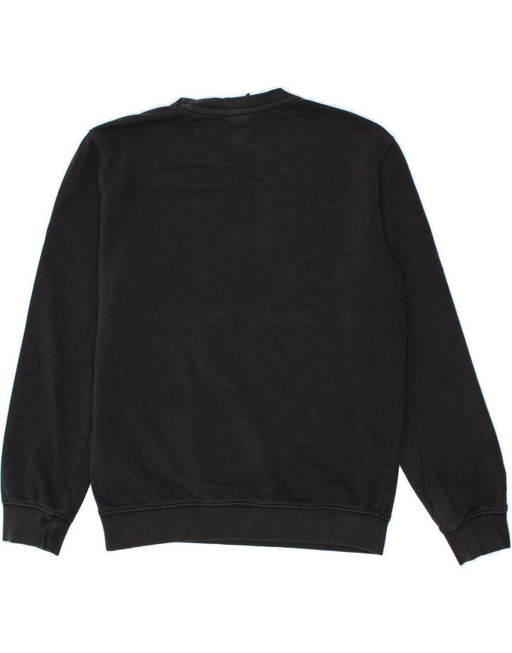 CHAMPION Mens Graphic Sweatshirt Jumper Medium Black Cotton Vintage Champion and Second-Hand Champion from Messina Hembry 